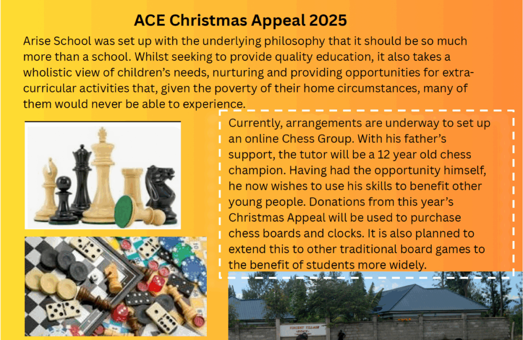 ACE Christmas appeal