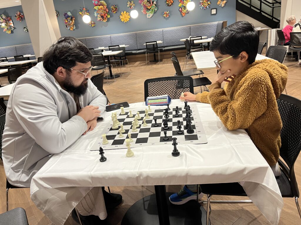 A chess game at RMH